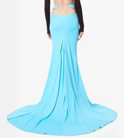 IMPOSSIBLE SKIRT WITH TRAIN