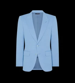 IRREGULAR PEACHED SATIN JACKET