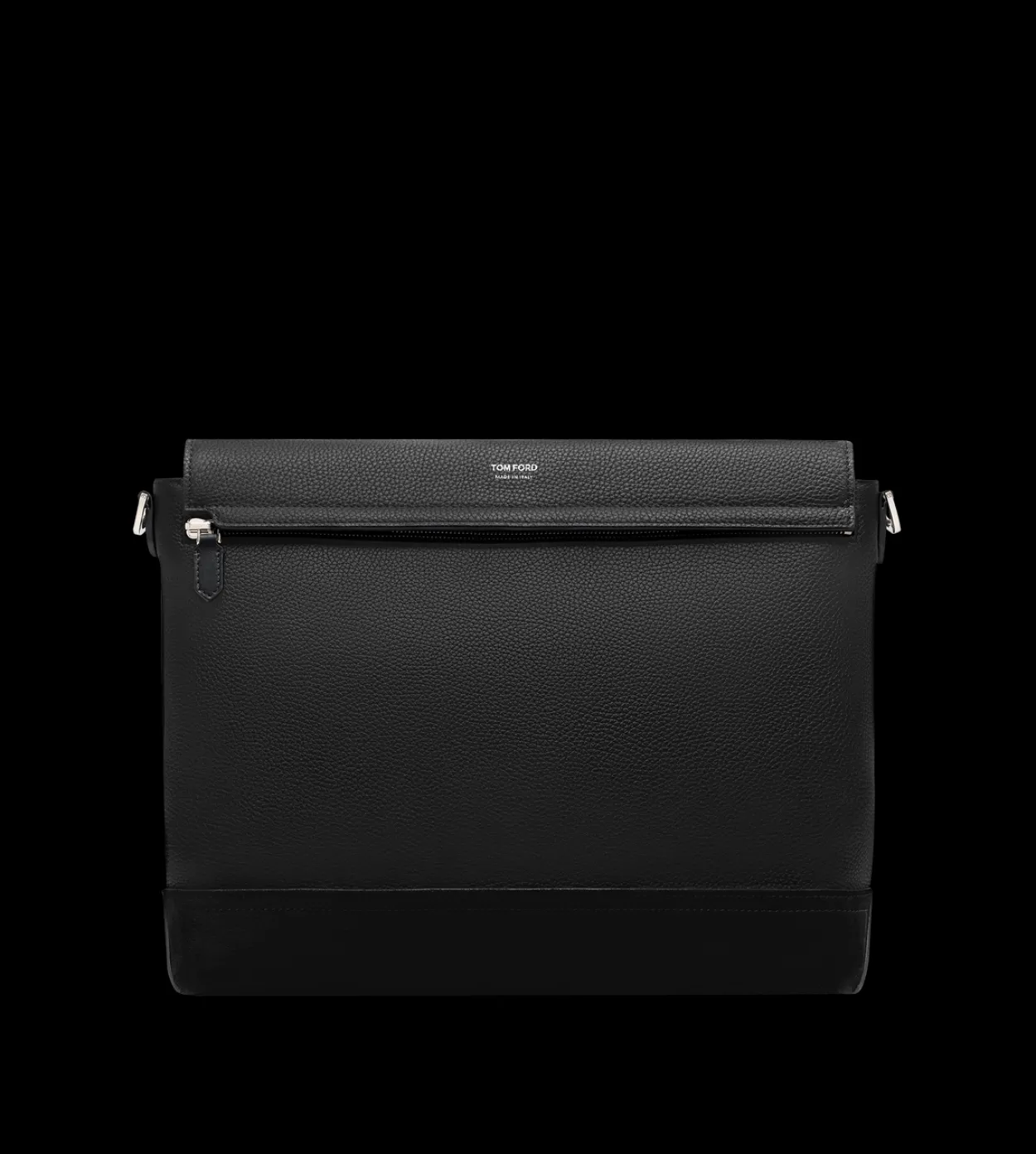 LEATHER AND SUEDE CHIC SPORT FLAP MESSENGER
