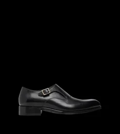LEATHER EDGAR SINGLE MONK STRAP