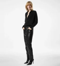 LEATHER EVA ANKLE BOOT