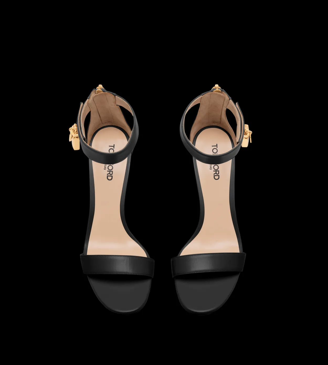 LEATHER PADLOCK SANDAL