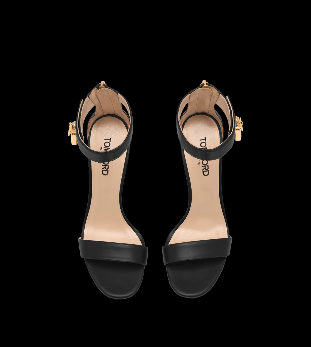 LEATHER PADLOCK SANDAL