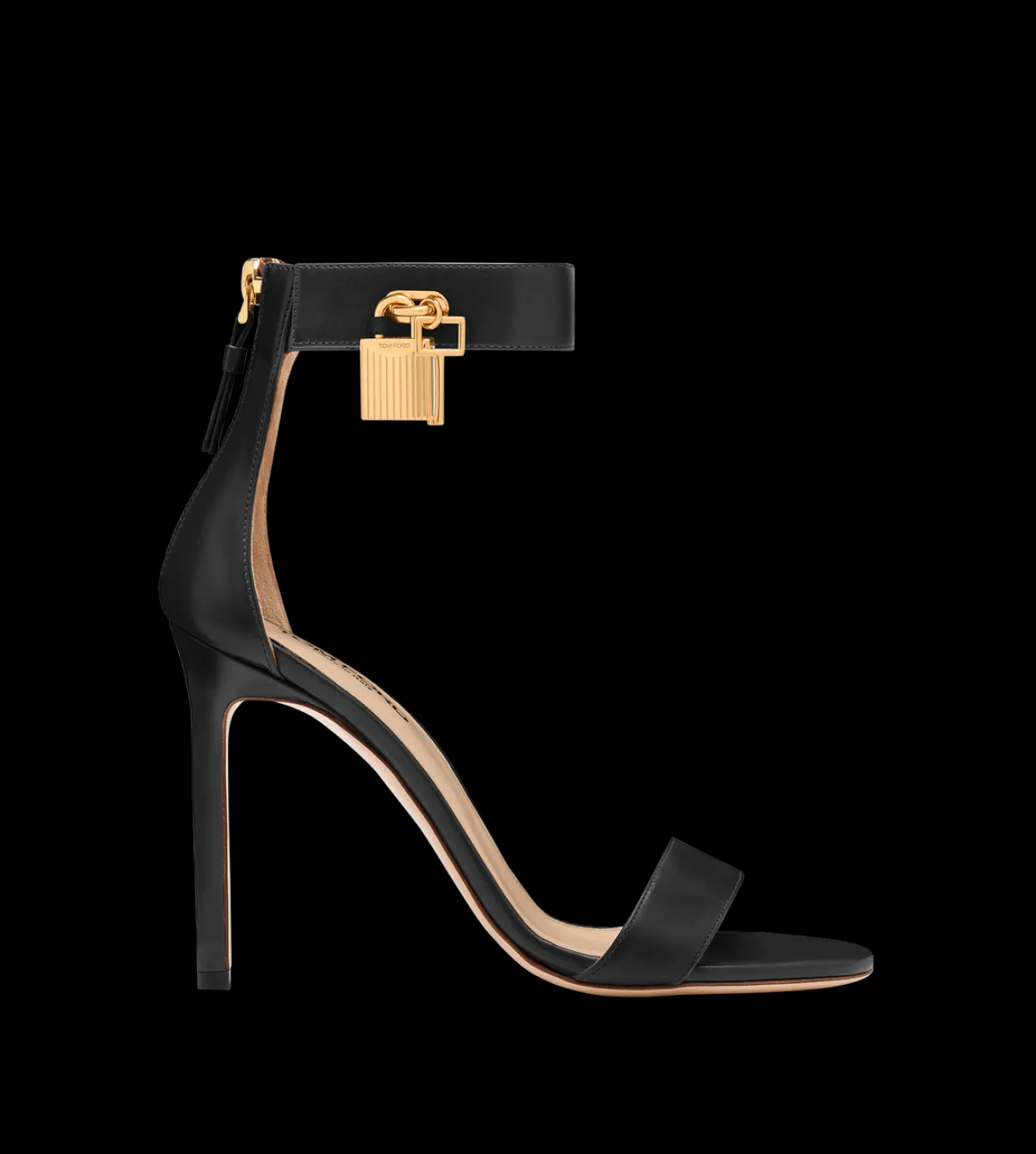 LEATHER PADLOCK SANDAL