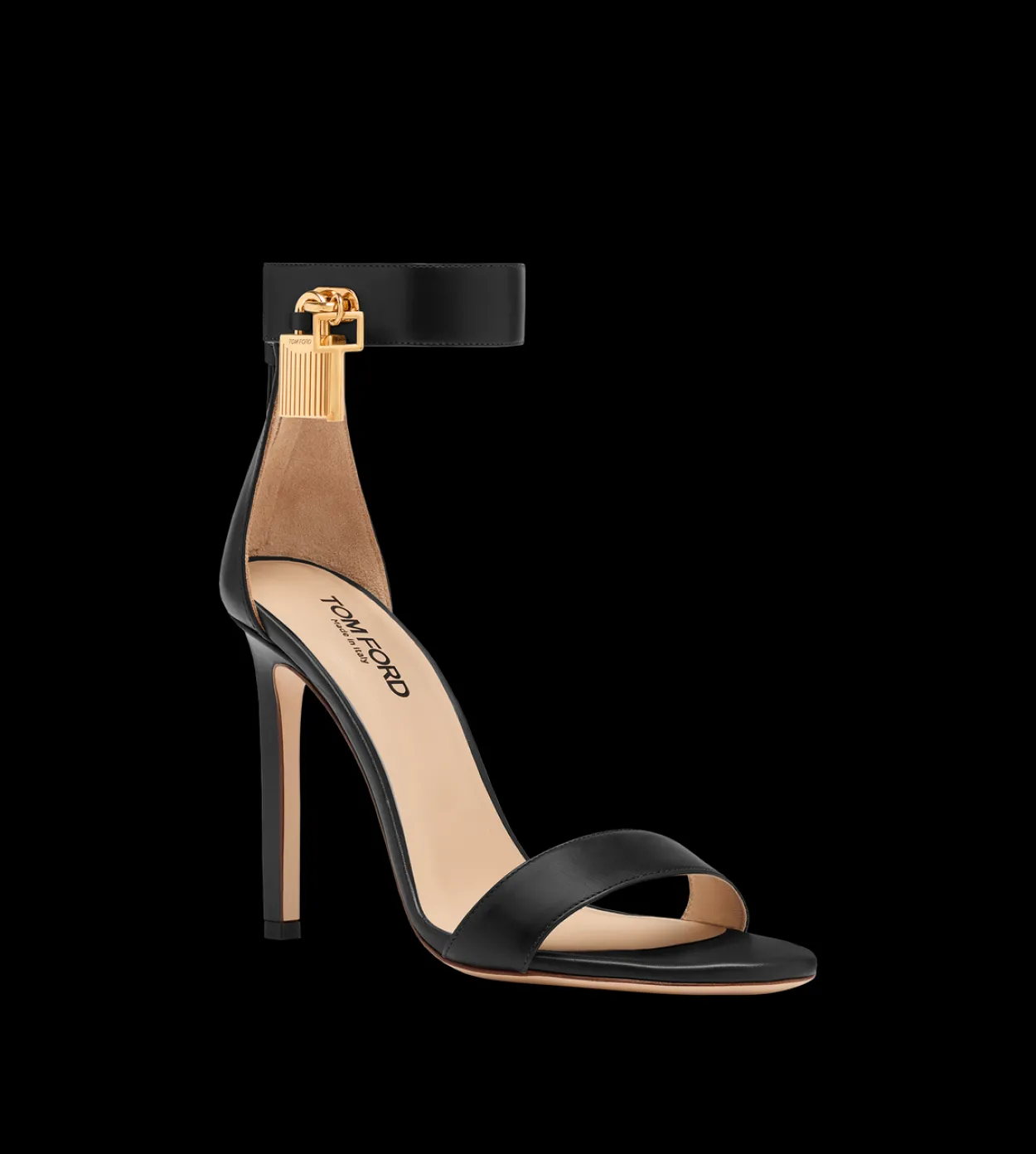 LEATHER PADLOCK SANDAL