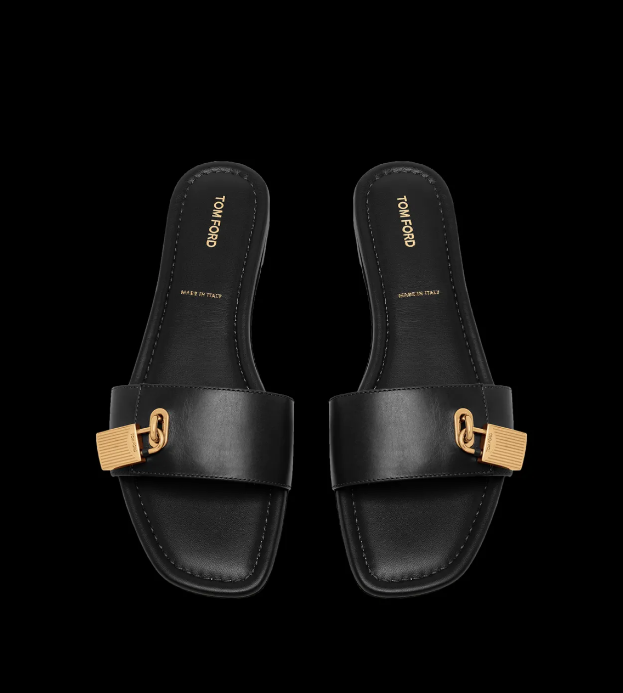 LEATHER PADLOCK SLIDE