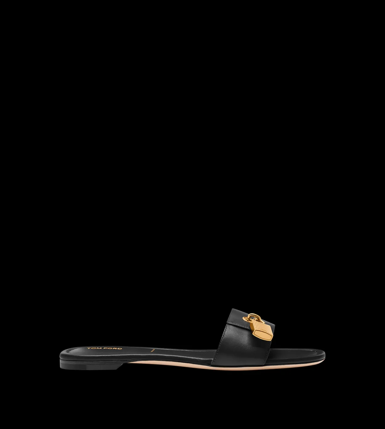 LEATHER PADLOCK SLIDE