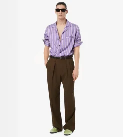 LIGHT FRESCO DOUBLE PLEAT PANT