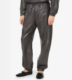 LIGHT NAPPA LEATHER JOGGERS