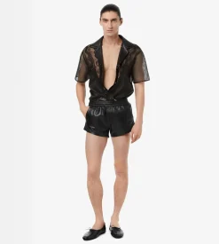 LIGHT NAPPA SHORTS