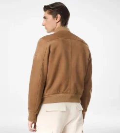 LIGHT SUEDE BOMBER