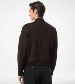 LIGHT SUEDE BOMBER