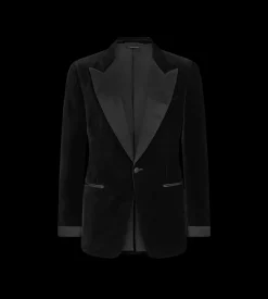 LIGHT VELVET SHELTON COCKTAIL JACKET