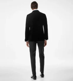 LIGHT VELVET SHELTON COCKTAIL JACKET