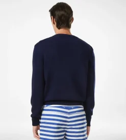 LIGHTWEIGHT COTTON BLEND CREW NECK