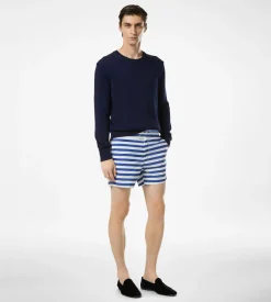 LIGHTWEIGHT COTTON BLEND CREW NECK
