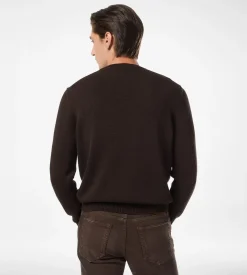 LIGHTWEIGHT COTTON BLEND CREW NECK