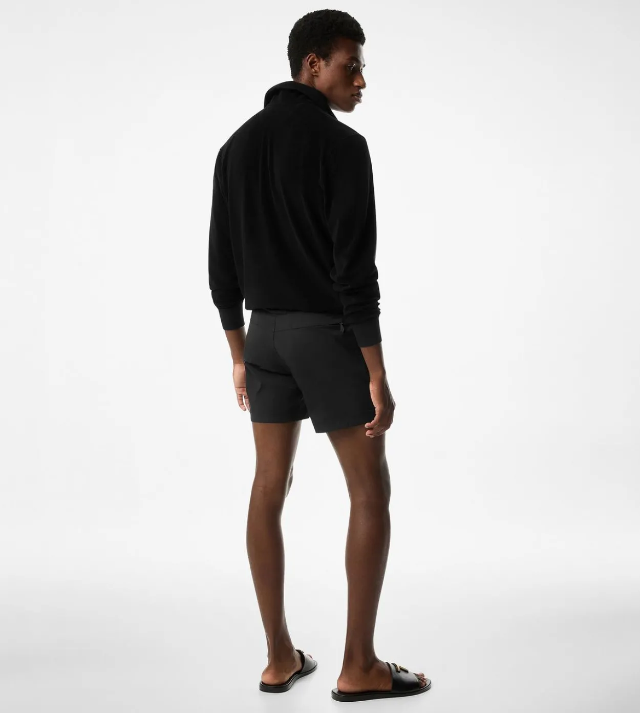 LONG SLEEVE TOWELLING POLO