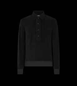 LONG SLEEVE TOWELLING POLO