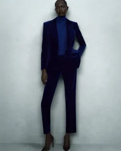 LONG SLEEVE TURTLENECK KNIT WITH TOM FORD METAL PLAQUE