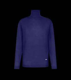 LONG SLEEVE TURTLENECK KNIT WITH TOM FORD METAL PLAQUE