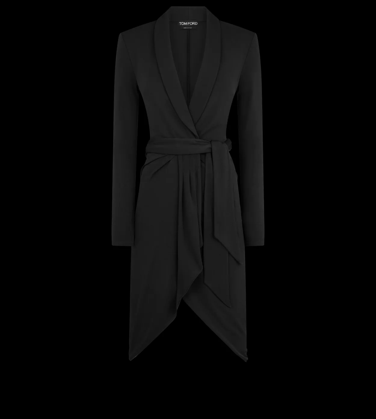 LONG SLEEVE WRAP DRESS