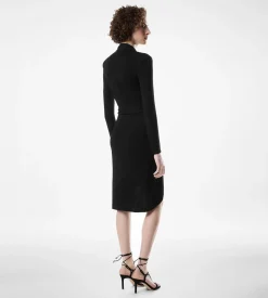 LONG SLEEVE WRAP DRESS