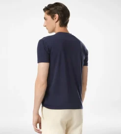 LYOCELL COTTON CREW NECK T-SHIRT
