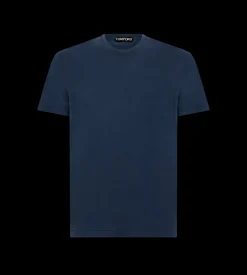 LYOCELL COTTON CREW T-SHIRT