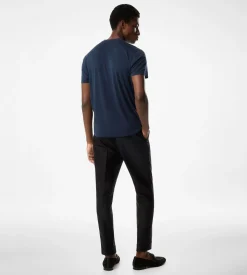 LYOCELL COTTON CREW T-SHIRT