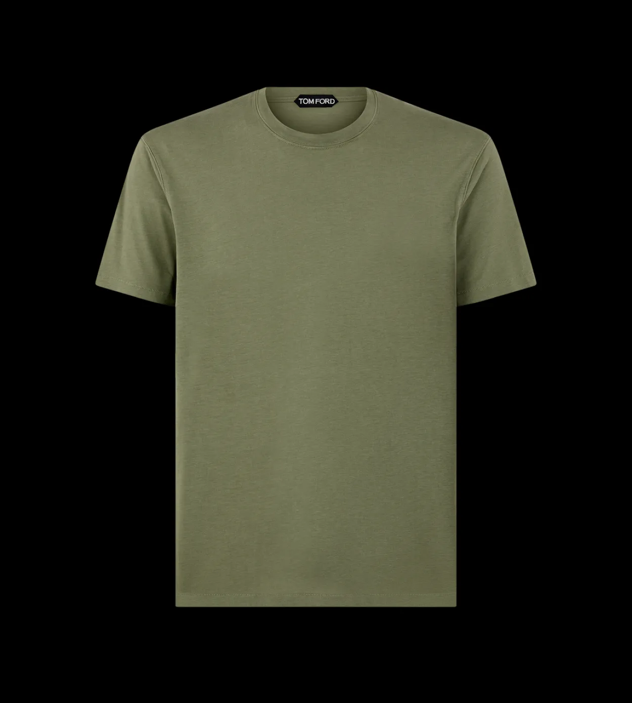 LYOCELL COTTON CREW T-SHIRT