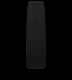 MICRO SEQUINS EMBELLISHED RIB LONG SKIRT