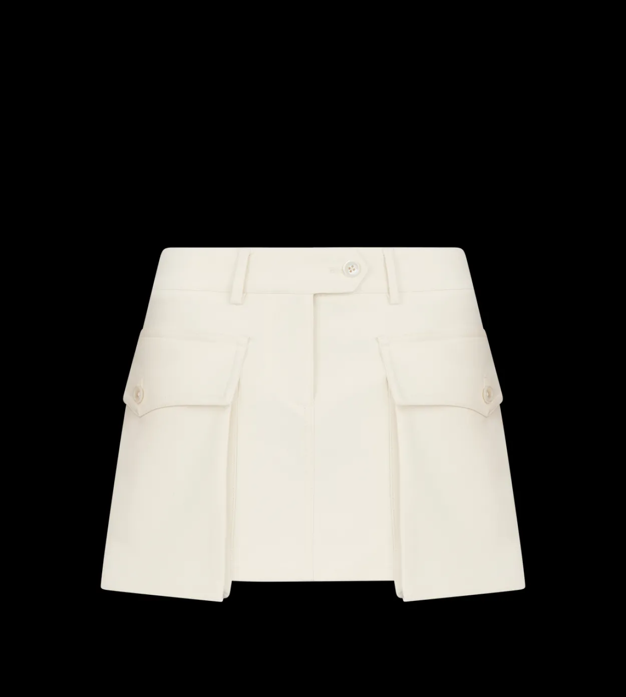 MINI SKIRT WITH LARGE PATCH POCKETS