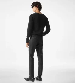 MOHAIR SILK TWILL DYLLAN TROUSER