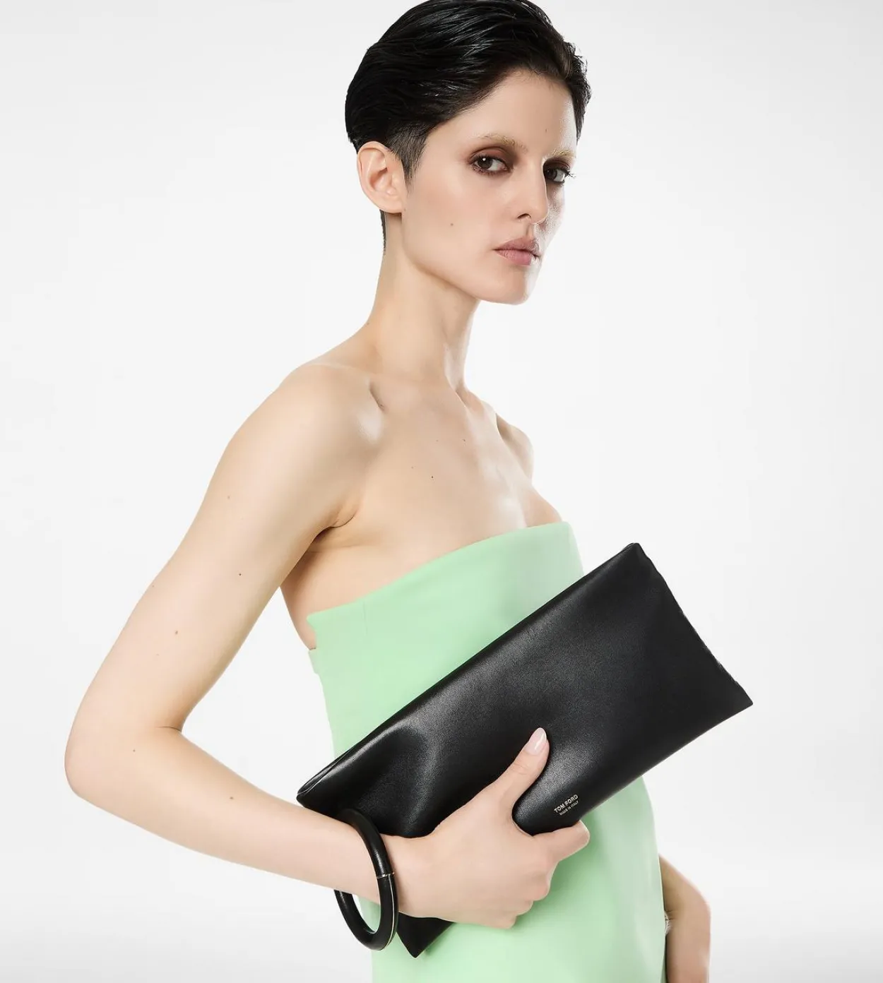 NAPPA LEATHER AURA CLUTCH