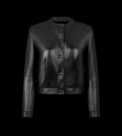 NAPPA LEATHER CARDIGAN JACKET