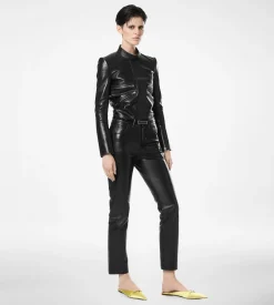 NAPPA LEATHER RACER JACKET