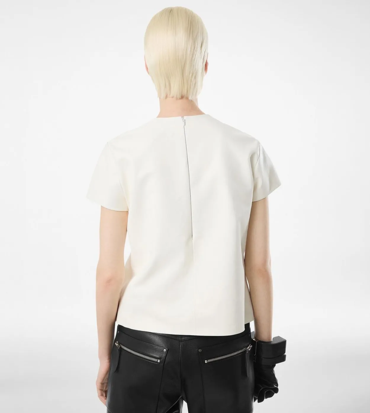 NAPPA LUX AND WASHED DUCHESSE T-SHIRT