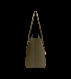 NATURAL GRAIN LEATHER ALEXANDER LARGE SHOULDER BAG