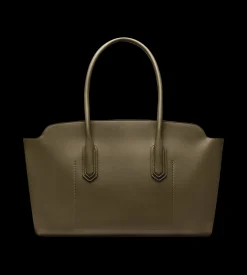 NATURAL GRAIN LEATHER ALEXANDER LARGE SHOULDER BAG