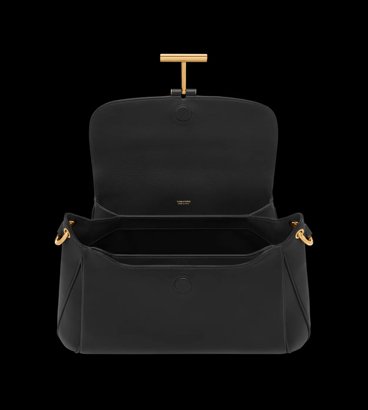 NATURAL GRAIN LEATHER TARA MEDIUM SHOULDER BAG