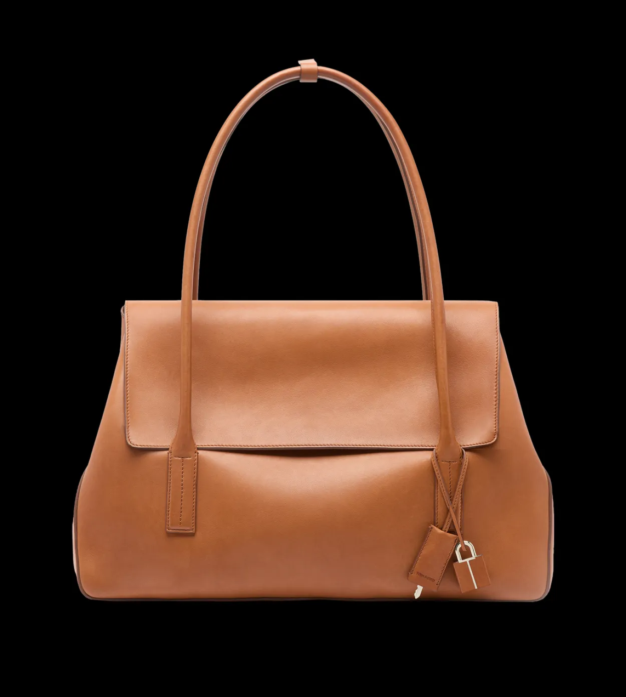 NATURAL LEATHER ECLIPSE LARGE SHOULDER BAG