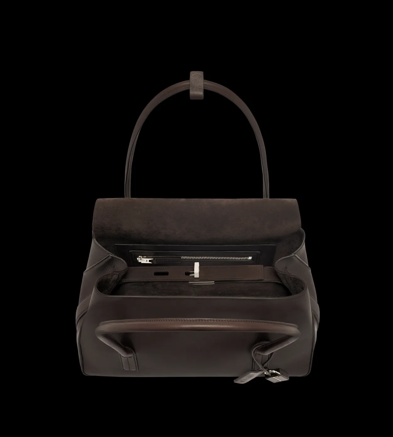 NATURAL LEATHER ECLIPSE MEDIUM SHOULDER BAG
