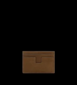 NUBUCK T LINE CLASSIC CARD HOLDER