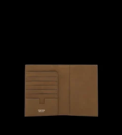 NUBUCK T LINE PASSPORT HOLDER