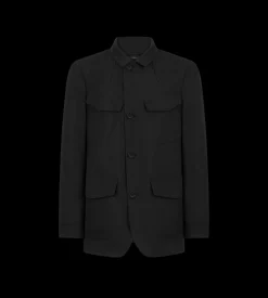 NYLON SARTORIAL MILITARY JACKET