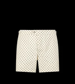 PAISLEY PRINT NYLON SWIM SHORT