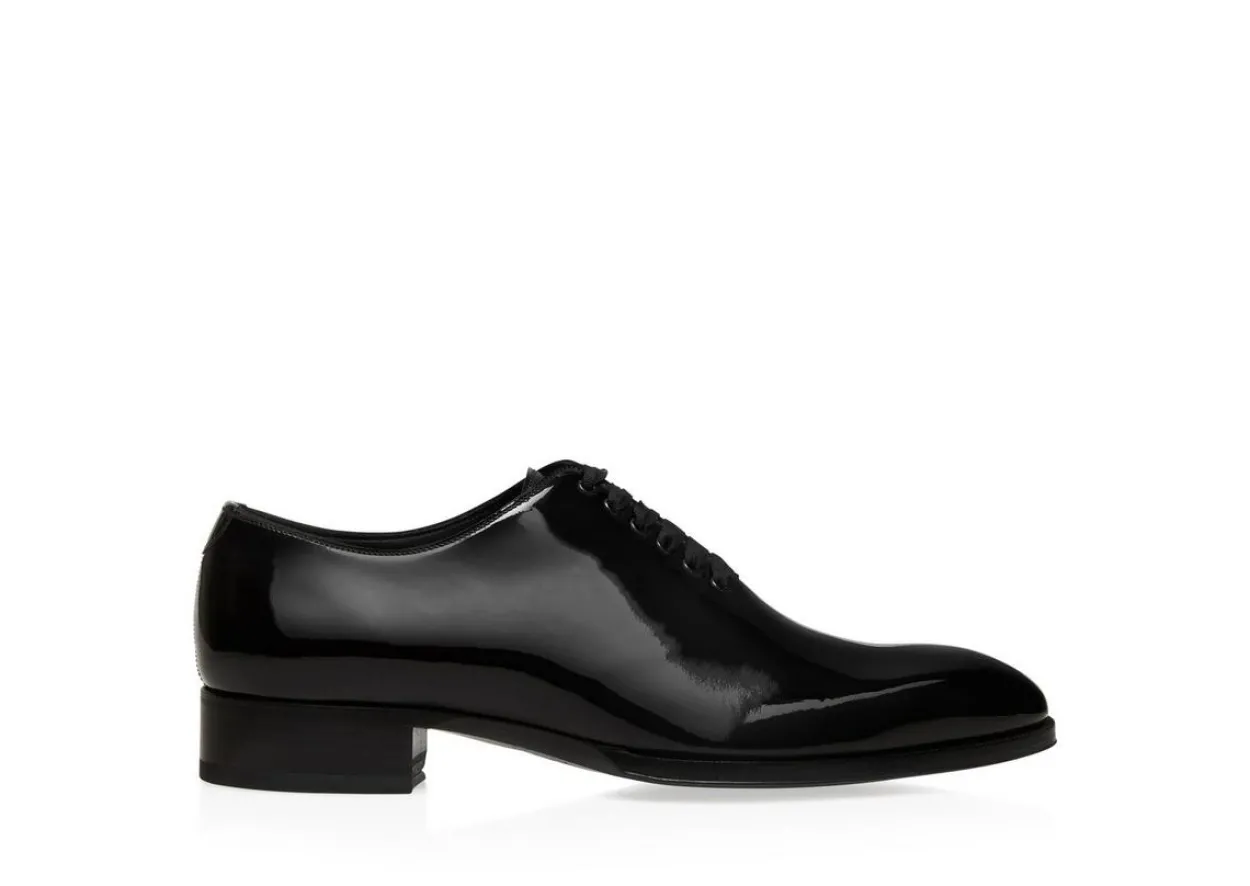 PATENT LEATHER ELKAN LACE UP