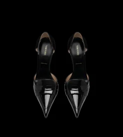 PATENT LEATHER EVA D'ORSAY PUMP