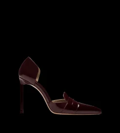PATENT LEATHER EVA D'ORSAY PUMP